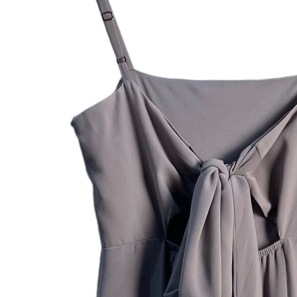 Show Me Your Mumu Lauren Tie‎ Chiffon Maxi Dress Size Medium NEW - Picture 12 of 16